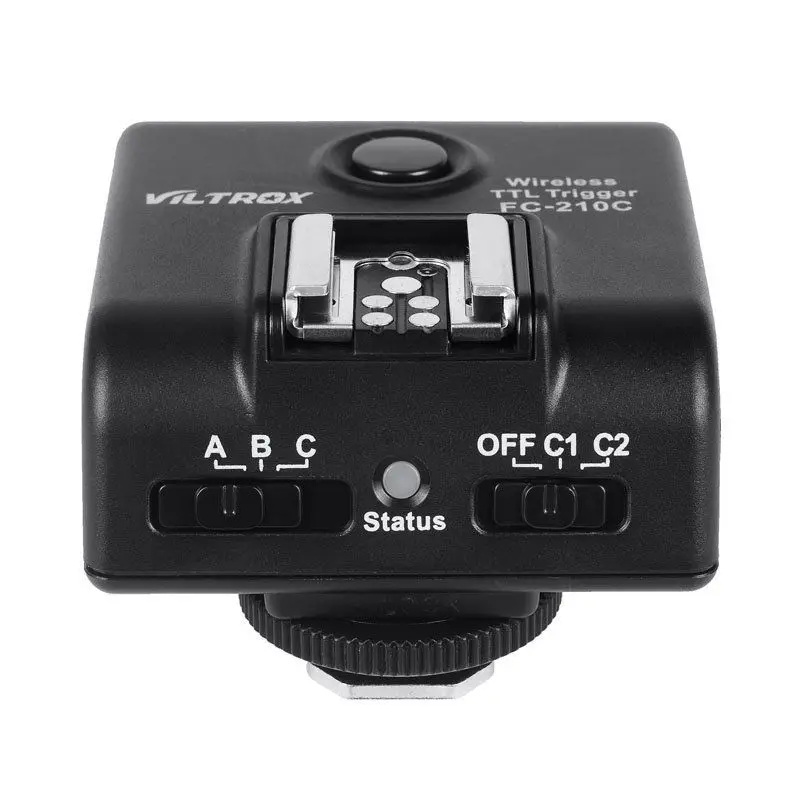 Viltrox FC-210C Беспроводной вспышка триггера для CANON5D Mark III 600D 650D 600D 60D 7D DSLR Камера