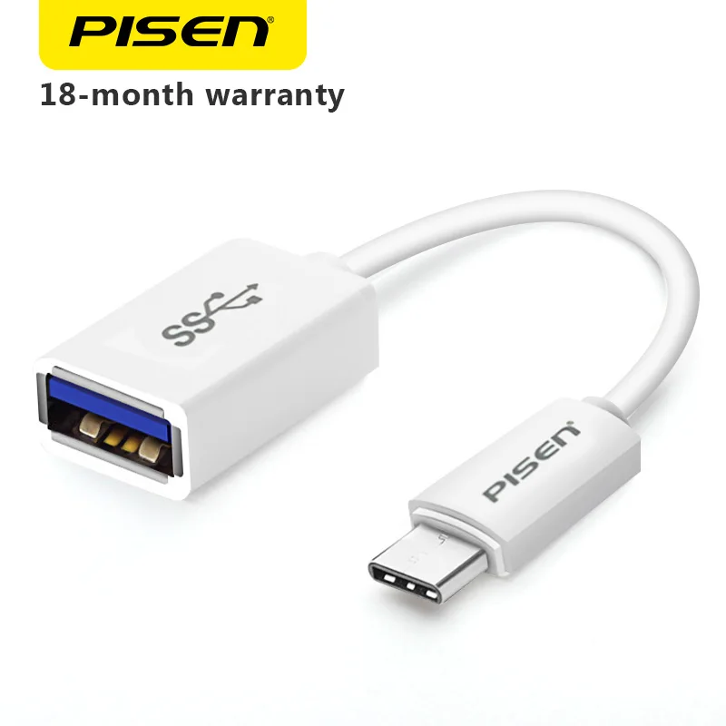 

PISEN OTG Cable Micro USB Male to USB Female OTG Adapter for Samsung Galaxy/ Note Google Nexus Motorola Sony Nokia HTC