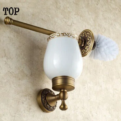 

Archaize toilet brush holder set The toilet drink holder of carve patterns or designs on woodwork The bathroom hardware pendant