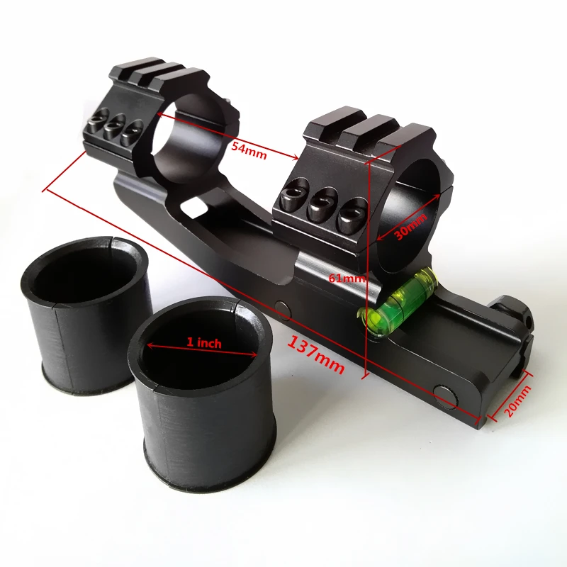One Piece Scope Mount Anti Cant Device Bubble Level for 1