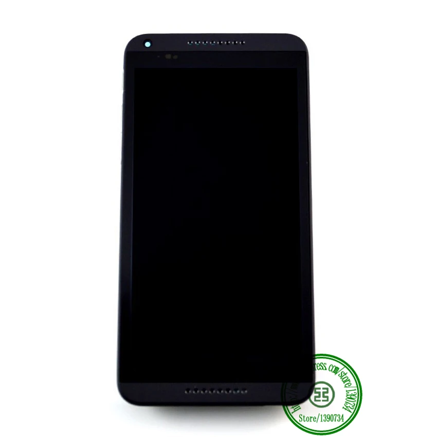 

Black Color TOP Quality Full LCD Display Touch Screen Digitzer Assembly + Bezel Frame For HTC Desire 816 816W D816x Replacement
