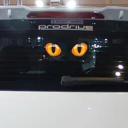 Горячее предложение Высокое качество 2 шт. начальной глаза кошки мотоцикл личности светоотражающие наклейки на автомобили наклейки супер