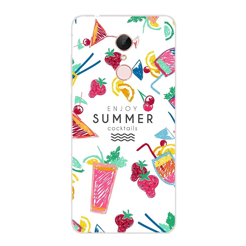 Xiaomi redmi 5 plus Case Cover TPU Case For Xiaomi redmi 5 plus Phone Cover Sweet Floral Cute Cat TPU Redmi 5 p Soft Case 100% 17