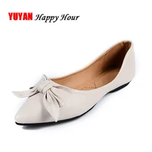 Модные женские мокасины; обувь Для женщин Мягкий Повседневная кожаная обувь с острым носком Для женщин Туфли без каблуков женские Офисные брендовые туфли, обувь большой Размеры A077