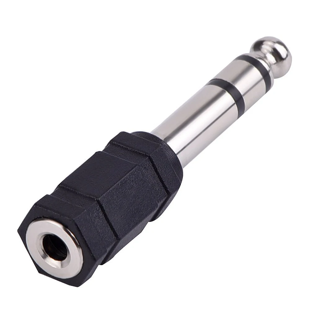 

Aux Adapter Converter 6.5mm Male to 3.5mm Female Connector Jack Stereo Plug for PC CD Player Amplifier Phone Microphone Speaker