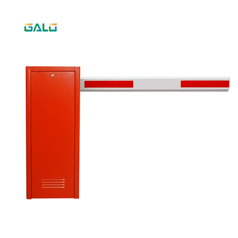 

High Performance Barrier Gate Operator Including Support pillar