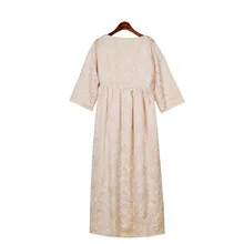 Высококачественные шелковые атласные халаты с вышивкой, женские роскошные кружевные зимние плотные бархатные длинные ночные рубашки принцессы с глубоким v-образным вырезом, домашняя одежда