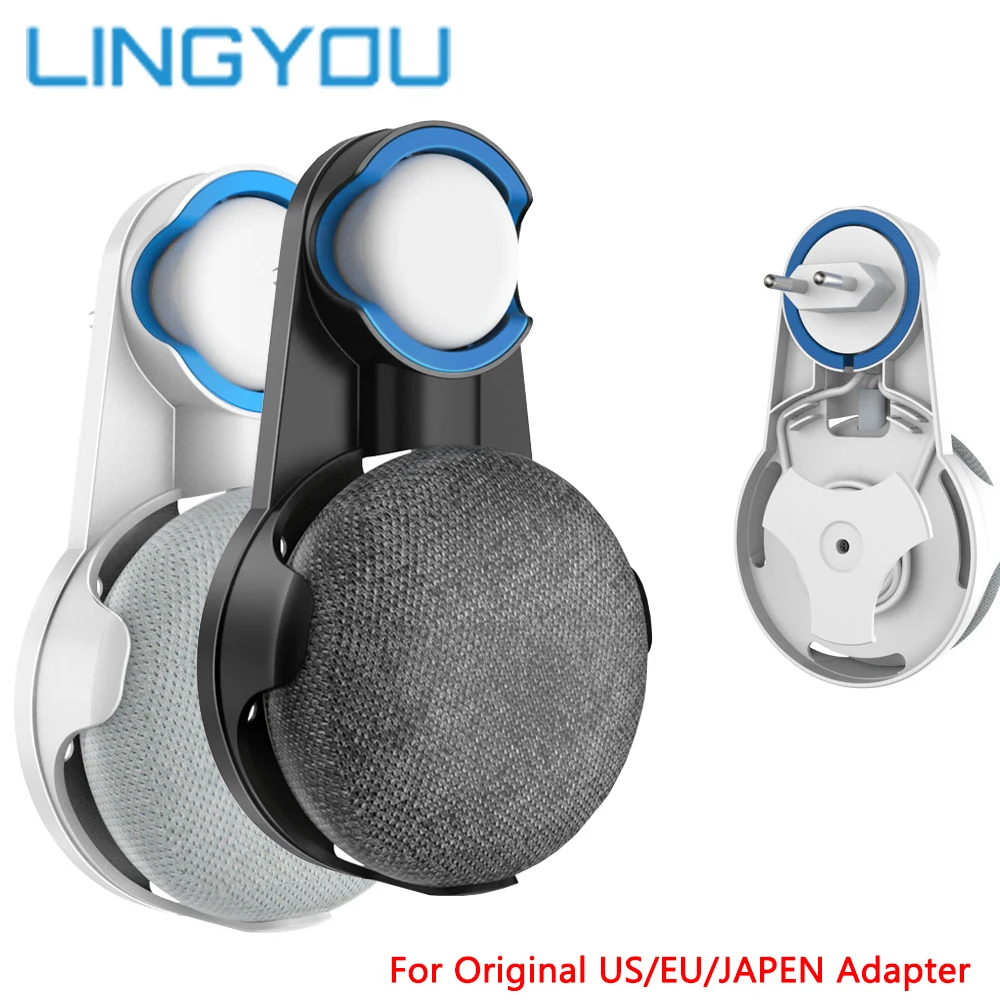 2 In 1 Google Home Mini Wall Mount Cable Winder Outlet Hanging Stand Holder Wire Wrap Collector Voice Assistant Accessories huismerk kopen in de aanbieding 2 In 1 Google Home Mini Wall Mount Cable Winder Outlet Hanging Stand Holder Wire Wrap Collector Voice Assistant Accessories huismerk kopen in de aanbieding