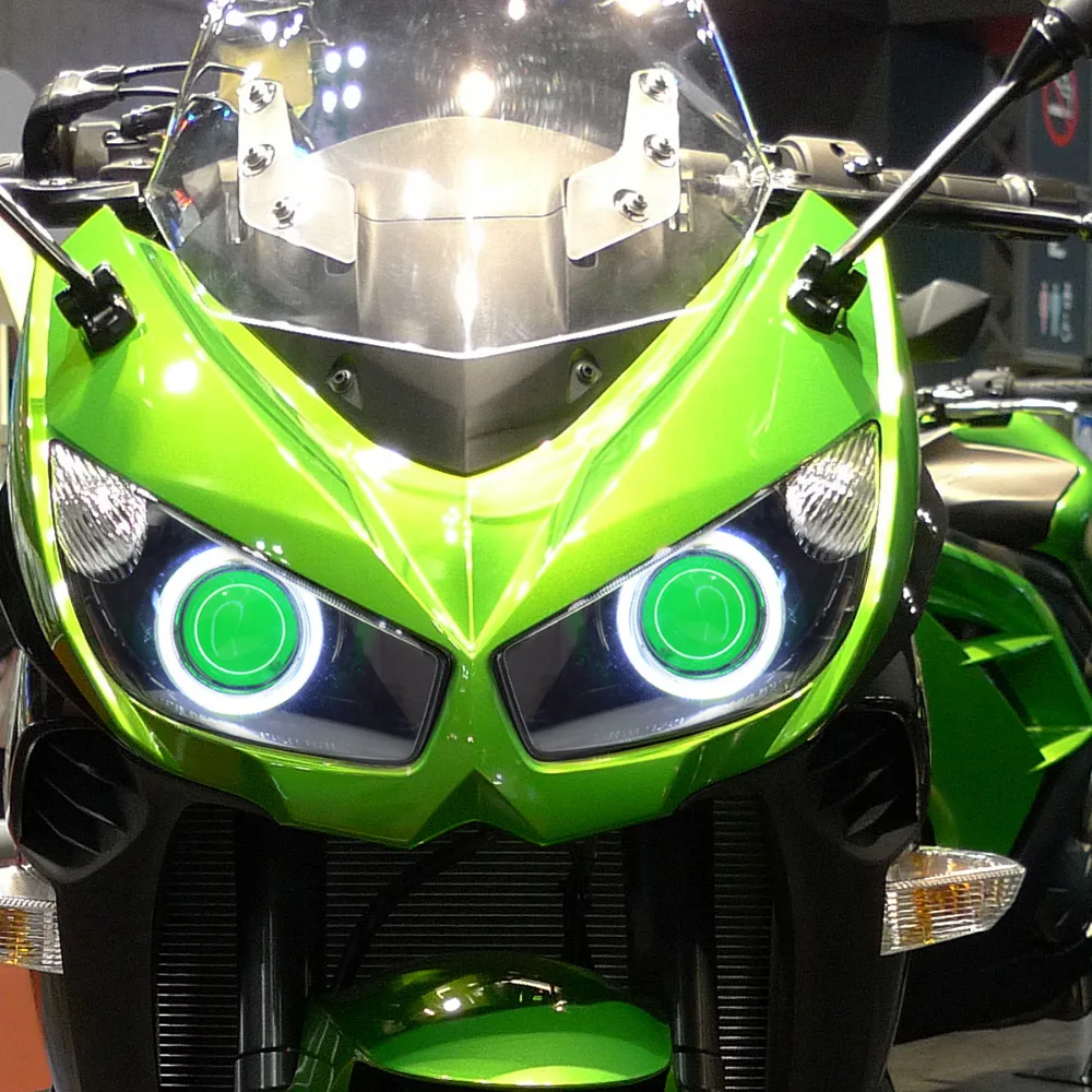 Фара линзованная на Kawasaki z900