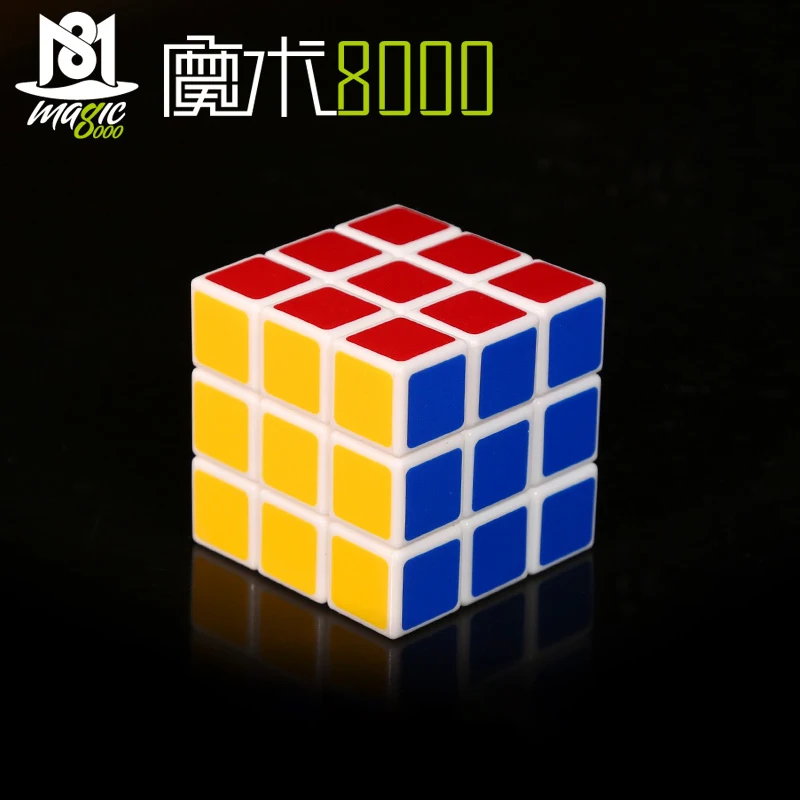 

Universal Flash Magic Cube Restore Puzzle Durable Plastic Magic Props Tricks 1 Second Instant Restore Magical Intelligence Toys