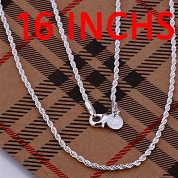 jewelry Necklace pendants Chains, 925 jewelry silver plated necklace Shining Twi jewelry Necklace pendants Chains, 925 jewelry silver plated necklace Shining Twi