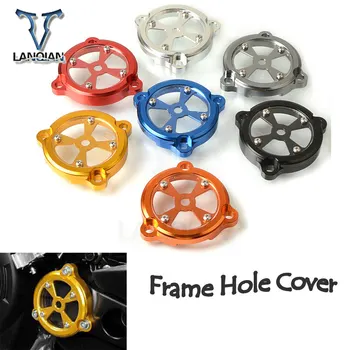 

CNC Aluminum Motorcycle Front Drive Shaft Cover Frame Hole Cover for Yamaha TMAX530 TMAX 530 2012 2013 2014 2015 2016