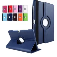 Планшетный чехол для samsung Galaxy Tab 2 P5100 P5110 P7500 P7510 10,1 360 вращающийся стенд Folio кожаный защитный чехол для планшета+ Защитная пленка на экран