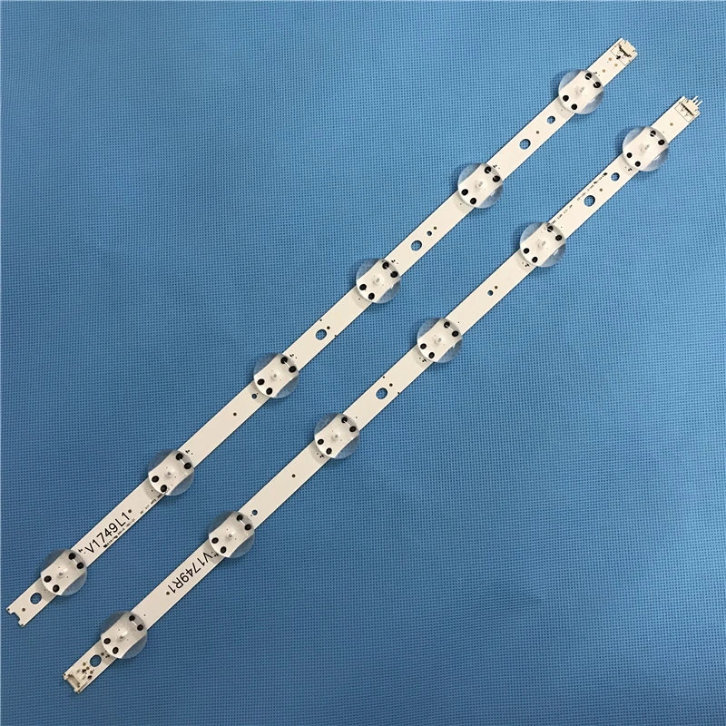 

New Kit 1020mm LED strip For LG 49UV340C 49UJ6565 49UJ670V V17 49 R1 L1 ART3 2862 2863 6916L-2862A 6916L-2863A tv parts