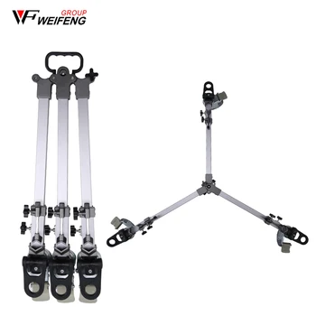 

Weifeng WF-9912 Three Pedestal Pulley Roller Tripod Legs Camera Photography Casters Tripod Legs wheel slide bearing