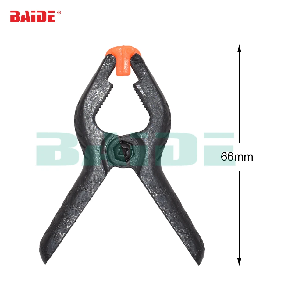 

2 inch 66mm Black Plastic A-line Spring Clamp Fastening Clip for Phone Tablet LCD Digitizer Screen Repair Tool 200pcs/lot