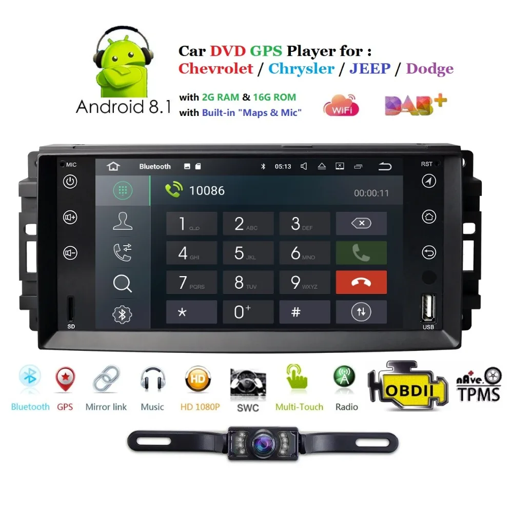 

Car Monitor Android 9.0 GPS Player For Jeep Compass (2009-2011) Patriot (2009-2011) Grand Cherokee (2008-2011) Wrangler Caliber