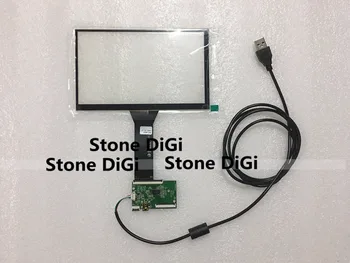 

NEW 7" inch USB Multi-point capacitive Touch Screen Digitizer For 16:9 TFT LCD Panel Free shipping