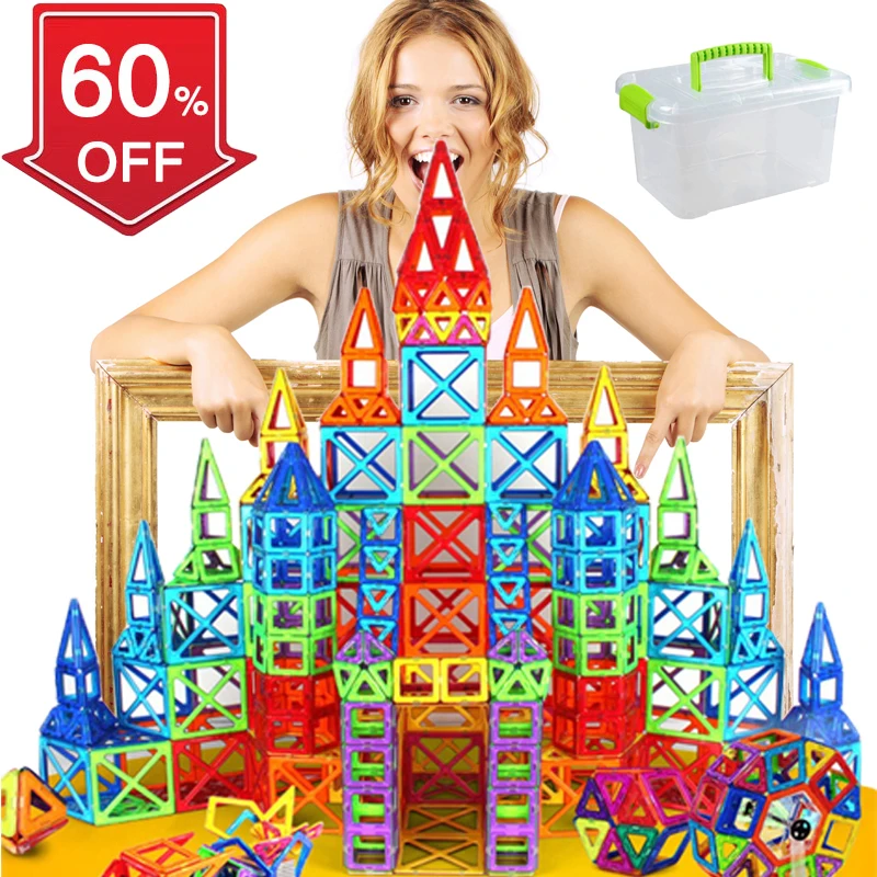

BD Mini Magnetic Blocks Toys Construction Model Magnetic Building Blocks Retail Box Designer Kids Educational Toys For Children
