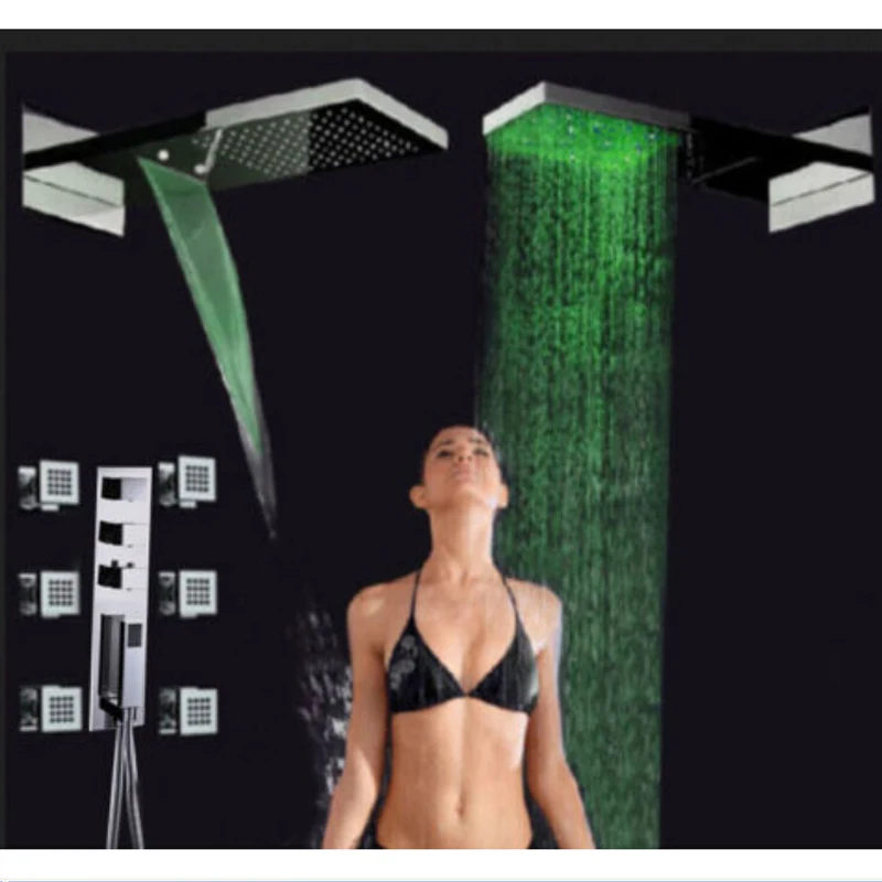 Wholesale And Retail Promotion LED Color Changing Waterfall 22