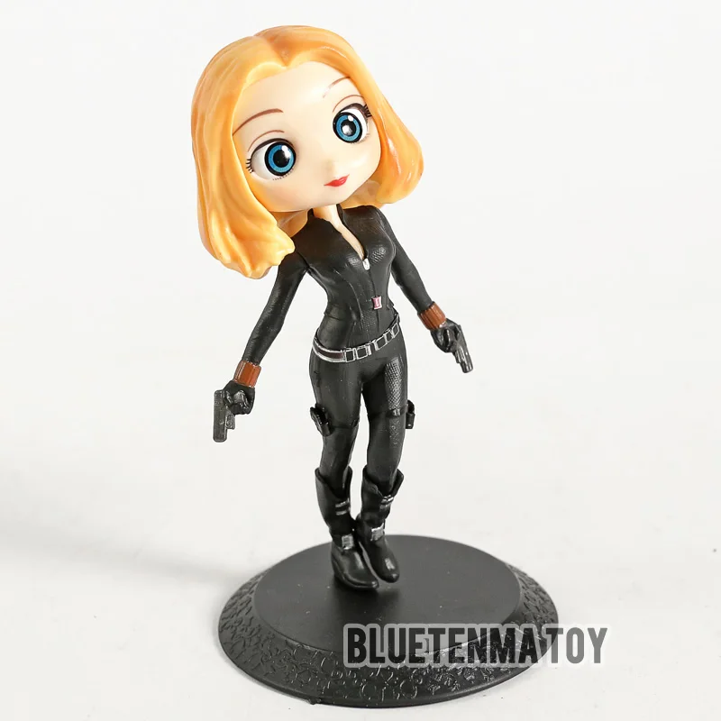 Экшн фигурка из серии Лига Мстителей qposket большой глаз мрамор капитан Черная