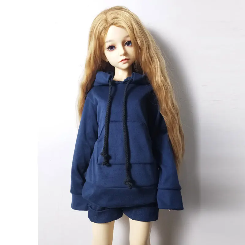 

Only coat 1/6 1/4 1/3 BJD SD Clothes Sweatshirt for Doll Accessories Casual Wear fleece Shirt Fashion Doll Clothing for Dolls