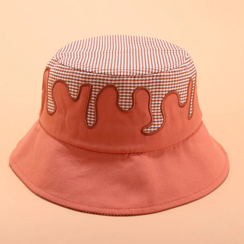 

Women Girls Outdoor Travel Bucket Hat Spliced Wearing Visor Folding Fisherman Hat Bucket Jungle Hat Panama Casquette Bob Chapeau