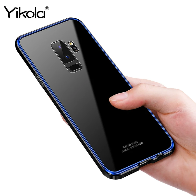 Yikola закаленное Стекло защитный полное покрытие чехол для телефона samsung Galaxy S9