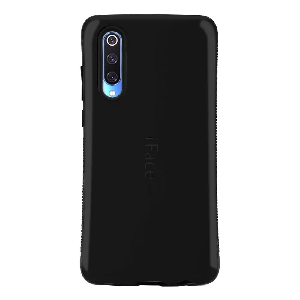 iFace Mall Case for xiaomi Mi9 Mi 9 Heavy Duty Shockproof Back Cover Hard Shell 6.39 Inch Protect Mobile Phone Case - Цвет: Черный