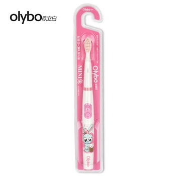 

NEW OLYBO H6 Sonic Electric Toothbrush Kids IPX-7 Children Waterproof Oral Tooth Clean Brushes 22000RPM DuPont Brush AAA Battery