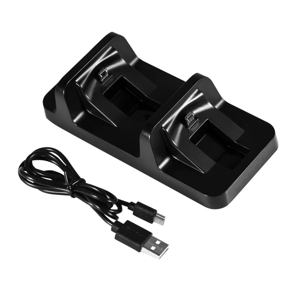 Dual Charging Dock Docking Station Stand USB Charger for PlayStation 4