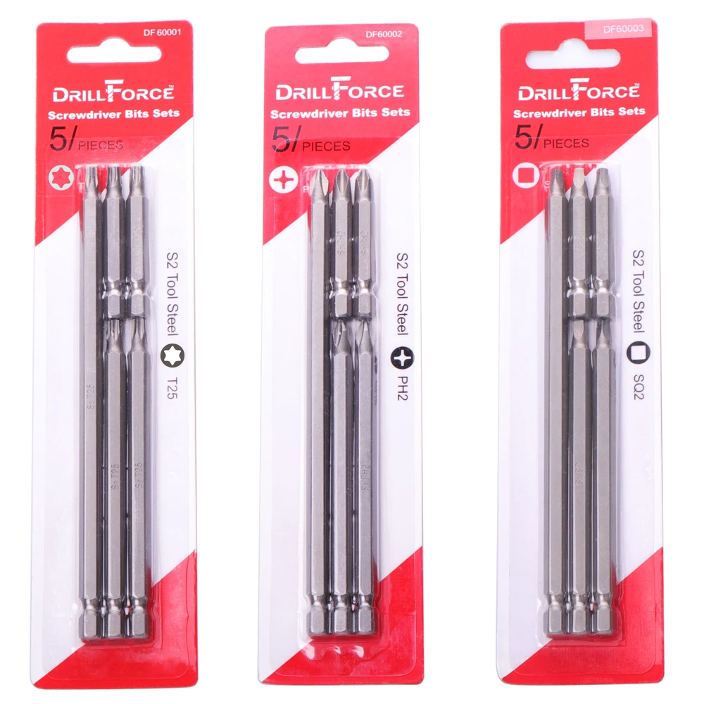 

5PCS/Set Torx Phillips Square Spanner Screwdriver Precision Repair Tool Hex Bits