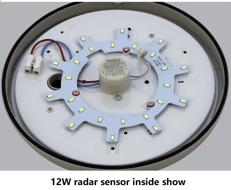 Lâmpada de Teto Sensor de Movimento Casa de Banho Superfície Impermeável Montado 85-265 v Luzes Modernas Corredor Luminárias Led Ip64 13 Luzes de teto