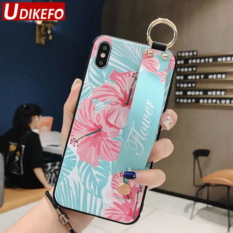 Чехол на запястье для Samsung Galaxy A10 A20 A30 A40 A50 A60 A70 подставка держатель чехлы
