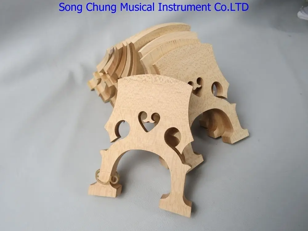 

40pcs french style different size cello bridges 4/4,3/4,1/2,1/4 (each 10pcs)