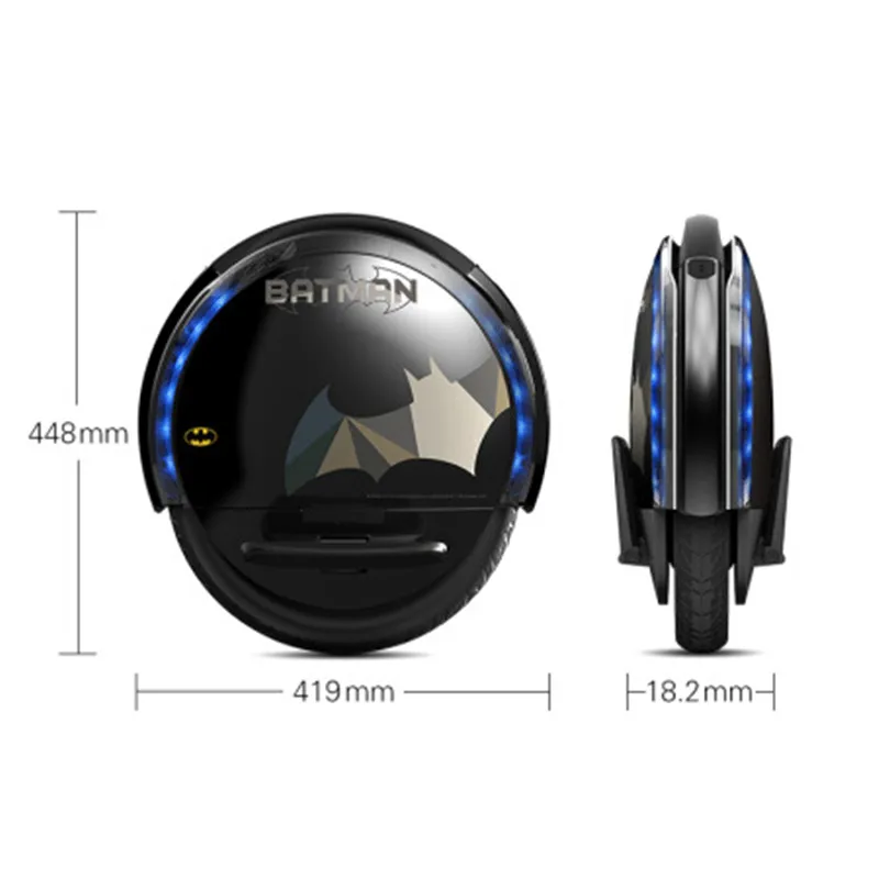 Ninebot ONE S2 Batman Self Balance Scooter (7)