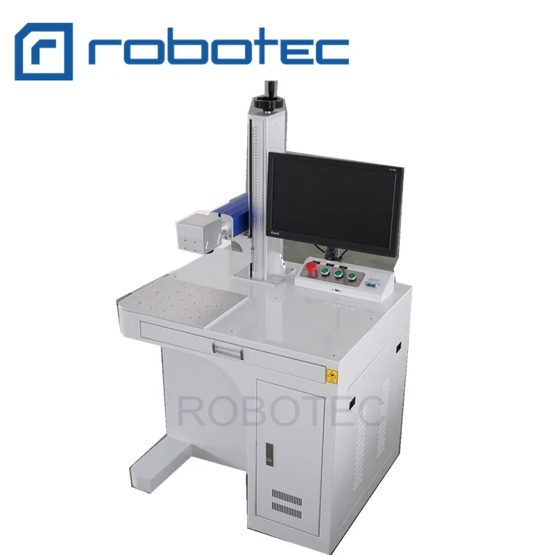  High precision 3D mini fiber laser marking machine  portable Metal Laser Printing Machine for plast