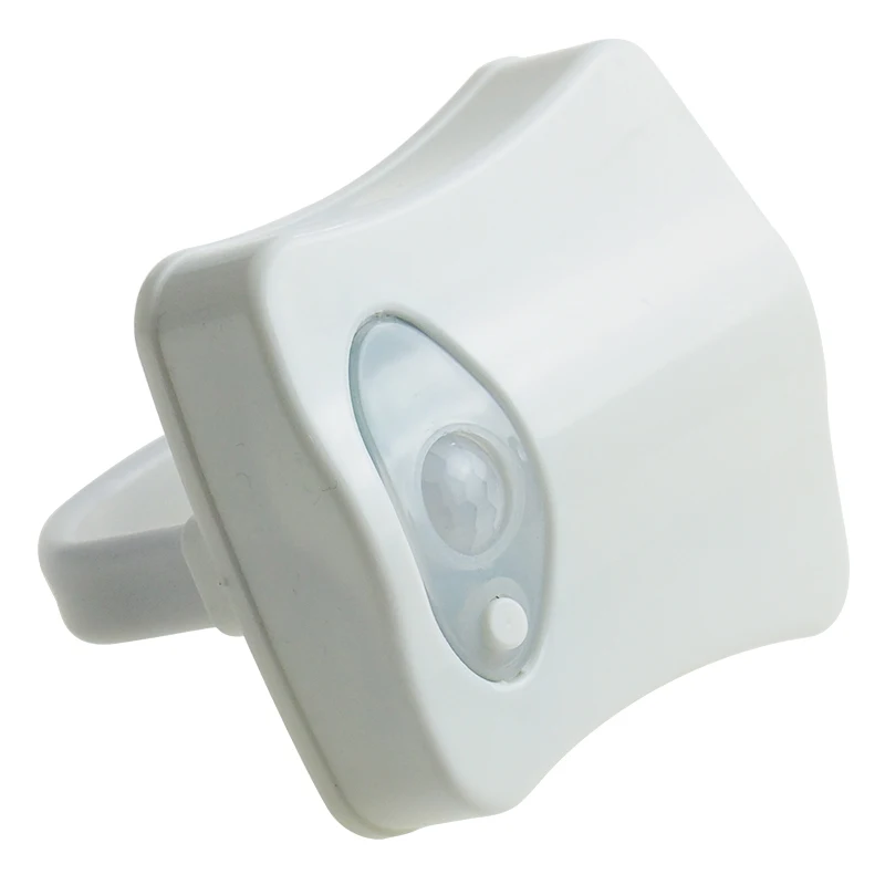  8 Color LED Toilet Light Smart human Motion Sensor Lamp Bathroom Toilet Night Light PIR Automatic A - 32829338917