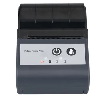 

Good price 3 inch portable bluetooth thermal printer 80mm/s high printing speed easy to use with 1500MA battery mini size