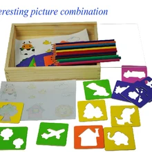 Новейший spirographe Magic animal sketchpad детский подарок доска для рисования образовательный коврик волшебная ручка набор образовательных художественных принадлежностей AKP015