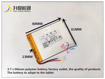 

3.7V 9900mAH SD 136180 ( polymer lithium ion / Li-ion battery ) for tablet pc,Power bank,E-BOOK