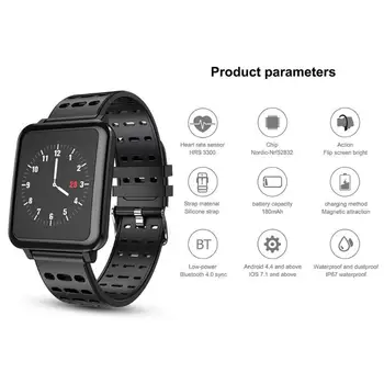 

1.3 inch Smart Watch IP67 Waterproof Sport Long Standby Support Multiple Language For Android 4.4/iOS 9.0