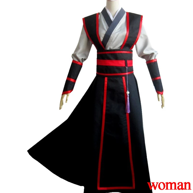 Wei Wuxian Young cosplay Grandmaster of Demonic Culture cosplay Costume Wei Wuxian Mo Dao Zu Shi Costume мужской индивидуальный - Цвет: Woman