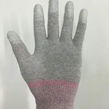 Горячие Серые перчатки из искусственной кожи перчатки с кончиком пальцев нейлоновые защитные перчатки дышащие Нескользящие защитные перчатки бируши для работы