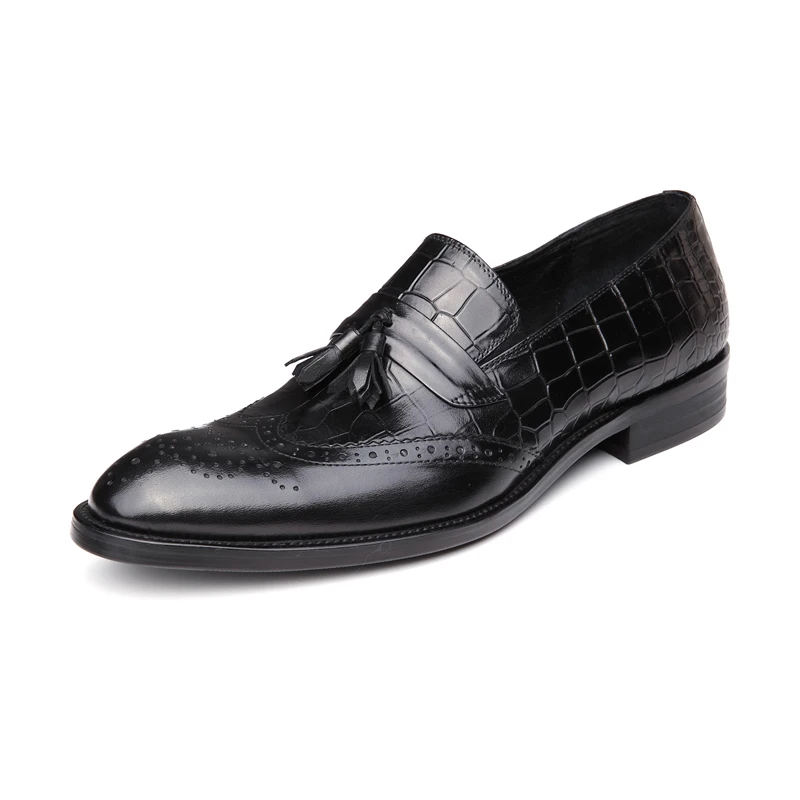Туфли-оксфорды; Мужская обувь; платье из натуральной кожи свадебные туфли в итальянском стиле; брендовая Дизайнерская обувь для бизнеса, мужские туфли-оксфорды, мужская повседневная обувь 110-5
