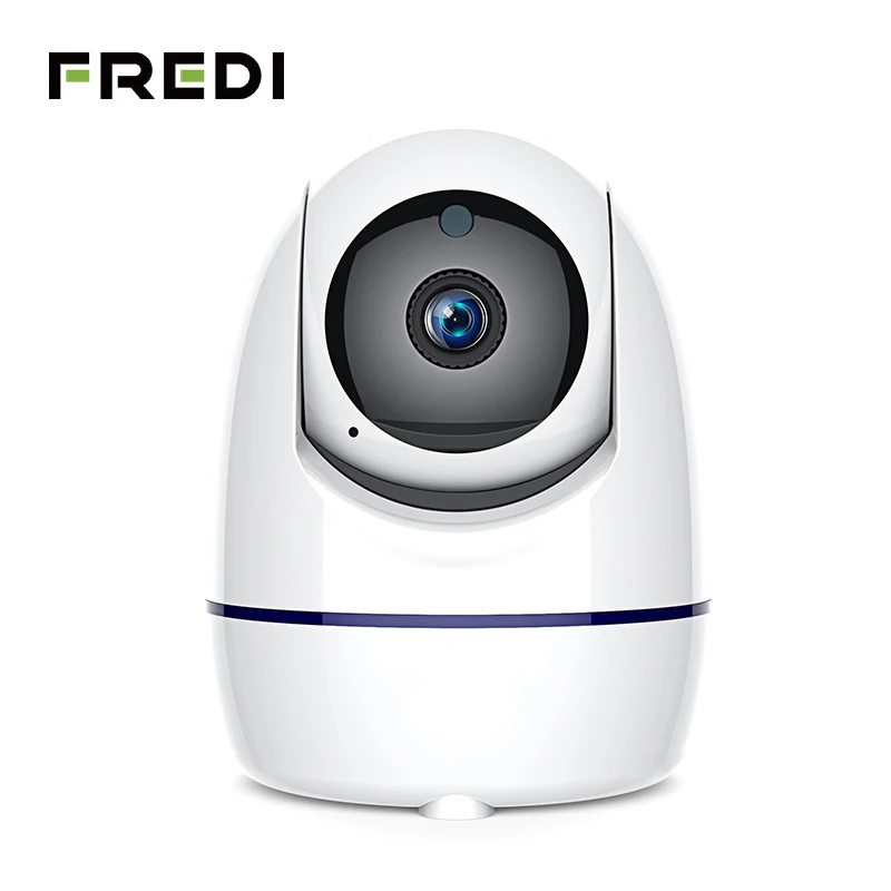FREDI 1080P IP Camera Auto Tracking Of Human Wireless WiFi Home Security Camera Pan/Tilt Night Vision Surveillance CCTV Camera