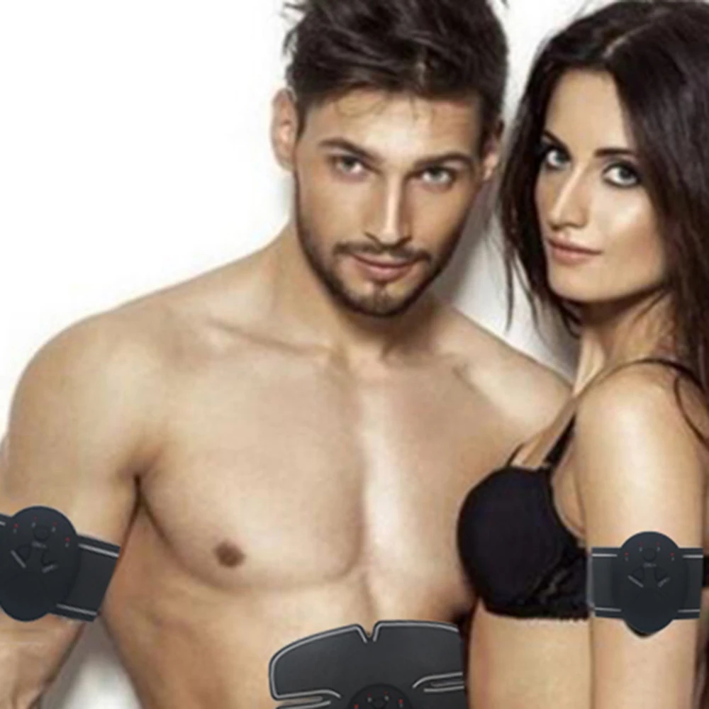 NEW Power Fit Vibration Abdominal Muscle Trainer Body Slimming Machine Fat Burning Fitness Massage Abdominal Loss Exercise Belt