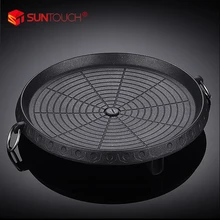 S-80 корейские для сковороды для запекания в печи камень майфан покрытие удобное домашнее напольное барбекю блюдо для барбекю пресс