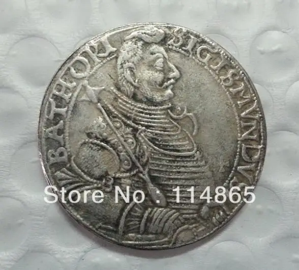 

COPY REPLICA European Medieval 1593 Ducat Nostra Coin