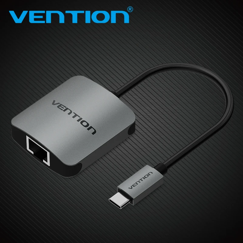 

Vention USB C RJ45 Ethernet adapter 100Mbps Type C RJ45 Lan Adapter External USB-C Network Card Ethernet Adapter for Macbook
